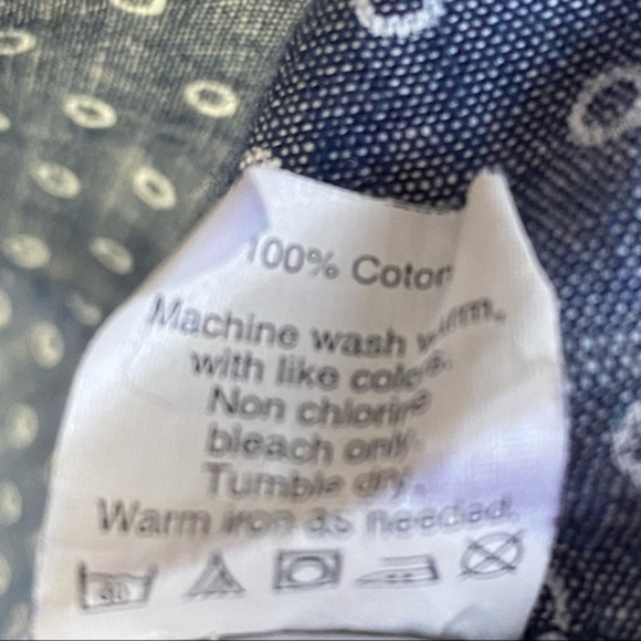 J. CREW Denim Blue Button Up Long Sleeve Shirt - Picture 8 of 10